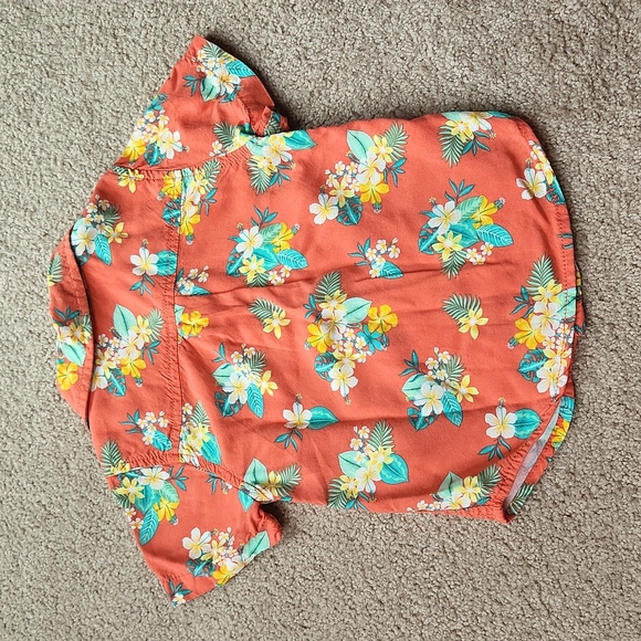 Toddler boy Hawaiian shirt, Cat & Jack, size 18 months - Picture 4 of 7